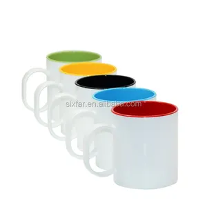 11 oz White Sublimation Mug with Inside Color Supplier