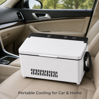PoeticExist Glacière portable isotherme pour insuline avec poignée, rechargeable, double usage voiture et maison, pour le stockage de médicaments et aliments, maintien au froid 48h