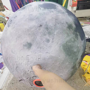 <span class=keywords><strong>Publicidad</strong></span> al aire libre Tierra inflable Iluminación LED Luna inflable Globo <span class=keywords><strong>De</strong></span> Luna grande personalizado para la venta - Product Image 3