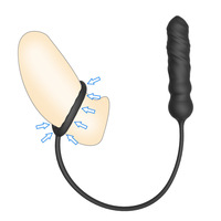 Masseur de prostate électrique pour hommes, télécommande par application, plug anal vibrant, jouet pour adultes pour couples