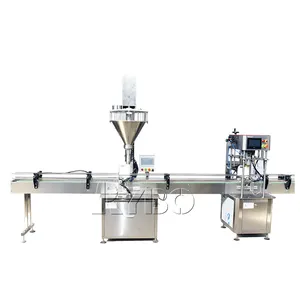 Automatic powder filling and sealing machine cosmetic powder filling machine