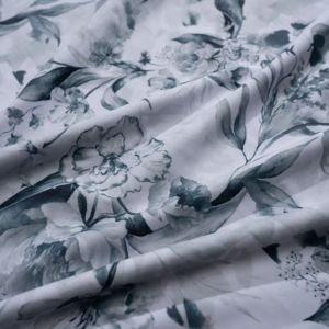 8039 hoa in kỹ thuật số vải cho phụ nữ ăn mặc bán buôn tùy chỉnh thiết kế mềm đan căng vải nhung Áo tắm vải in - Product Image 1