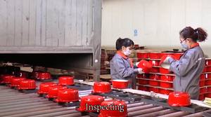 Kırmızı popüler TENCERE SETİ dökme demir çorba tenceresi ve tava tava emaye demir döküm tencere tencere seti - Product Image 6