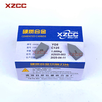 XZCC Marque K20 Carbure Cémenté Brasé Conseils Inserts Taille kg YG8 YG6 C109 C125 YG3X Foret Diamant
