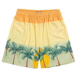 Design de luxe élégant Hip-Hop en plein air logo personnalisé essentiel de fitness en coton shorts pour hommes - Product Image 5