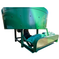 Machine à briques hydraulique avec bétonnière intégrée