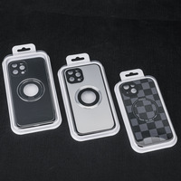 Boîte d'emballage universelle transparente en PVC pour étui de téléphone portable pour iPhone de 6,1 pouces, 6,7 pouces, 7,1 pouces