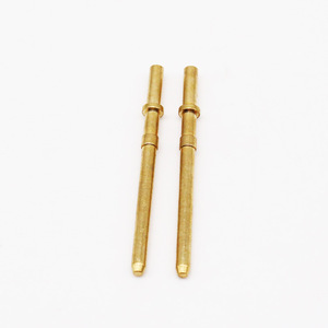 Rongda Brass Machined <b>Pins</b> 20mm Diameter For Ev Connectors - Product Image 1