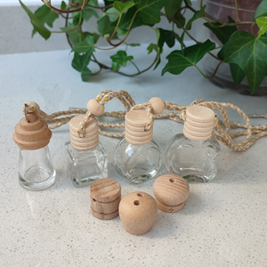 8ml Empty Glass <strong>Car</strong> Air Freshener Perfume Bottle Perfume <strong>Car</strong> <strong>Diffuser</strong> Bottle With <strong>Clip</strong> - Product Image 6