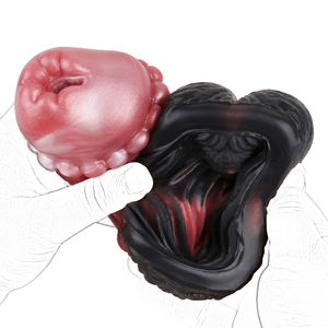 Venta al por mayor fantasía Animal perro/<span class=keywords><strong>caballo</strong></span>/Tigre pene masturbación silicona suave masturbador masculino bolsillo coño Stroker adulto juguete sexual - Product Image 6