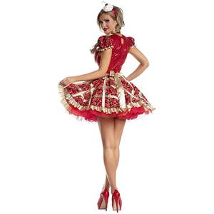 Costume de sorcière Evil Queen multicolore, gothique, pour carnaval, fête d'Halloween, déguisement - Product Image 2