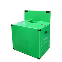 Boîte coroplast pliable lavable Boîte en plastique ondulé Boîte en carton ondulé PP