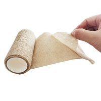 Bandage adhésif Non tissé pour chien, 2 pièces, accessoire médical, pour le sport au toucher des animaux de compagnie, bandage élastique