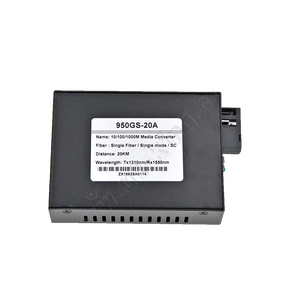 FTTH Chất lượng cao 10/100/1000M SC <span class=keywords><strong>SM</strong></span> Port 20km Gigabit <span class=keywords><strong>Ethernet</strong></span> đơn sợi Quang Phương tiện truyền thông chuyển đổi - Product Image 3