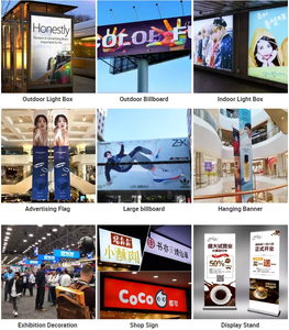 Fabricante de China, película de PET retroiluminada eco-solvente, 220gsm, <span class=keywords><strong>155</strong></span> micras para publicidad al aire libre, lado mate/brillante - Product Image 5