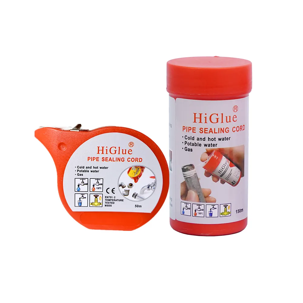 OEM โรงงาน HiGlue 55 ท่อ PTFE Thread Sealant สำหรับท่อซีล,ท่อเกลียว 20 ~ 160 M ซีลสายไฟ