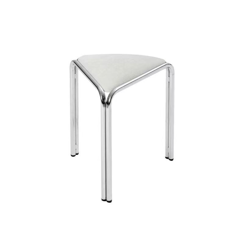 White [Triangle Stool]