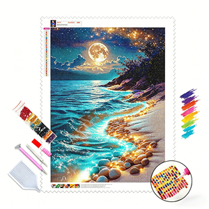 OCHOICE Kit de Peinture Diamant 5D DIY, Ensemble Complet sur Toile pour Décoration Murale, Peintures Décoratives pour Débutants, Loisirs Créatifs - Product Image 1
