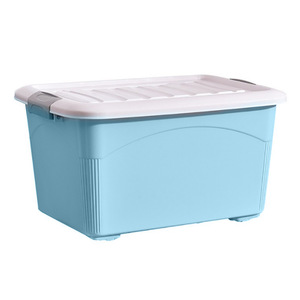 Kunststoff-Aufbewahrungsbox mit Rollen für Kinderkleidung Spielzeug-Organizer Kunststoff-Aufbewahrungsboxen & Behälter - 65L - Product Image 1