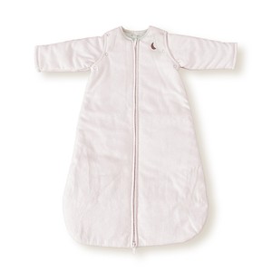 Mod. Luna 85CMS Pink Viscose <b>Sleeping</b> <b>Bag</b> Winter Toddler Plus Size Knitted with Zipper Closure and Love Style Printed Design - Product Image 1