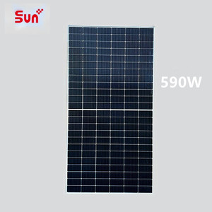 SUNPLUS Superior 590W Bifacial N-type Solar Panels for Railway Stations US Inventory - Product Image 1