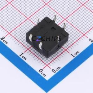 TSL12131-082B511BE-1B01 Tactile Switch Through hole-6P,11.7x11.5mm Switch Single Pole Single Throw Round Button 2.8N 11.7mm - Product Image 2