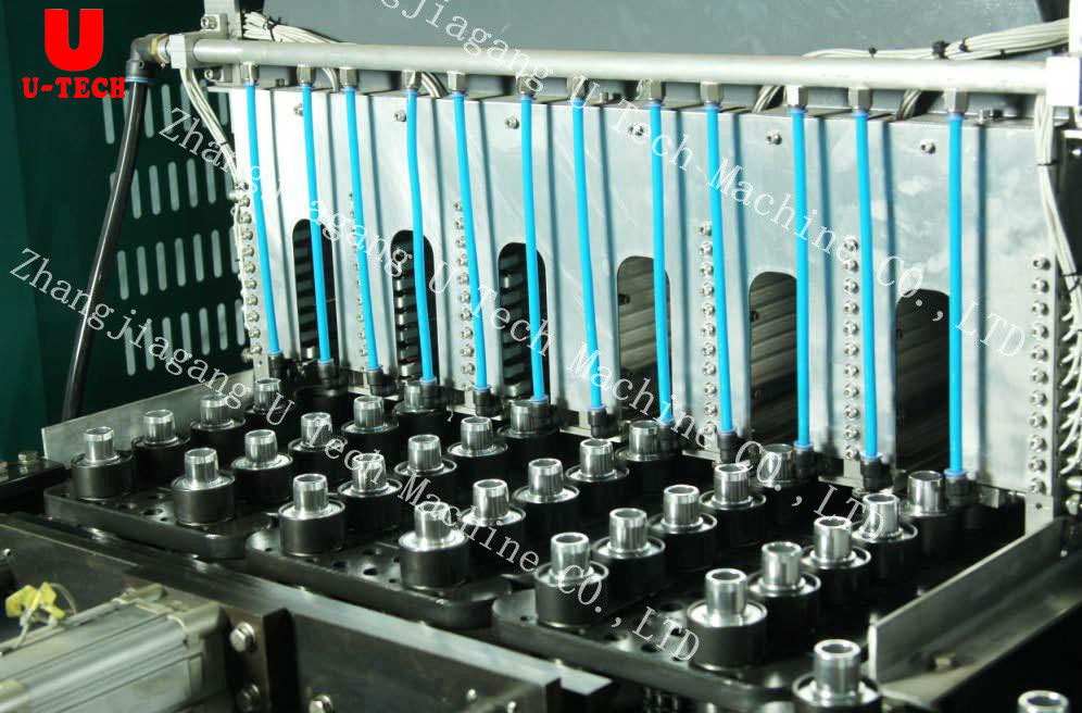 Entièrement Automatique En Plastique de 2 litres Moulage Par Soufflage/Soufflage de Bouteille D'animal Familier/Moulage Faisant La Machine