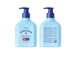<span class=keywords><strong>Crème</strong></span> solaire hydratante et éclaircissante, rafraîchissante, protection UV, 220 ml - Product Image 1