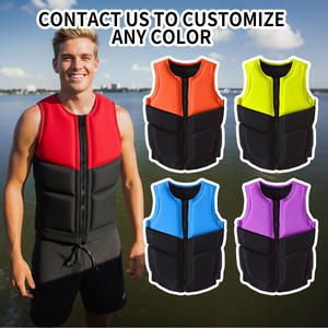 Gilet de sauvetage personnalisé pour wakeboard, gilet de sauvetage en néoprène, gilet de sauvetage pour ski nautique, gilet de sauvetage, giubbotto di salvataggio - Product Image 3