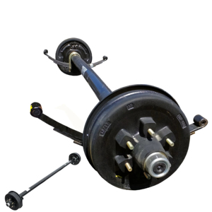 Kit complet de <span class=keywords><strong>remorque</strong></span> de caravane <span class=keywords><strong>2000</strong></span> <span class=keywords><strong>kg</strong></span> <span class=keywords><strong>Essieu</strong></span> de <span class=keywords><strong>remorque</strong></span> tandem avec bascule à rouleaux Suspension à ressort tandem - Product Image 2