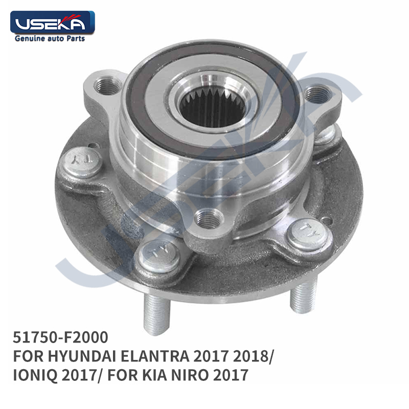 Передняя левая/правая ступица и подшипник в сборе для Hyundai Elantra 2017 2018/ Ioniq 2017/для Kia 2017, USEKA 51750-F2000