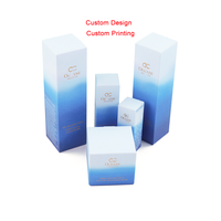 Boîtes de rangement pliantes réutilisables pour cadeau de soin de la peau Abonnement cosmétique de beauté Bouteille de parfum Huile essentielle Éponge à gaufrer
