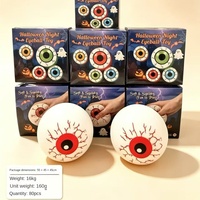 Jouet Squishy TPR Maison Hantée d'Halloween, en Boîte, Cadeau Promotionnel de Fête, Souvenir d'Événement