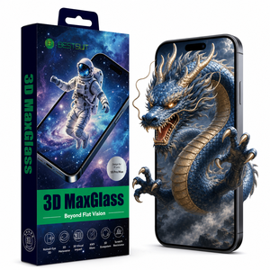 ฟิล์มกระจกนิรภัยแบบเต็มจอ HD ป้องกันไฟฟ้าสถิตย์ ESD "3D World" สำหรับ iPhone 17/18 Pro Max, 16 Plus ขายส่งจากโรงงาน - Product Image 1