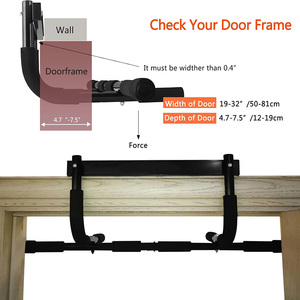 Chin-up <span class=keywords><strong>Bar</strong></span> Tập Thể Dục Huấn Luyện Viên Đa Grip Sức Mạnh Trên Cơ Thể Tập Thể Dục Tập Thể Dục Thanh Dày Thép Cửa Kéo lên Thanh - Product Image 5