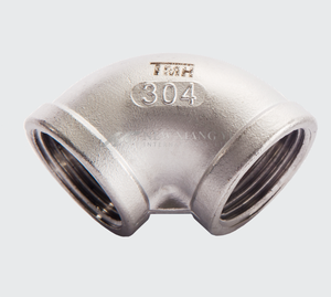Nuevo Codo de Acero Inoxidable 304 de 90 Grados con Rosca Hembra, Resistente a la Corrosión, Accesorio Marino para Tuberías de 1/4'' para Embarcaciones y Yates - Product Image 1