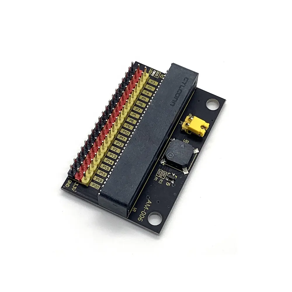 Io Expansion Board Micro For Python Programming Microbit: Bit Adapter Board Horizontal Adapter Board Onboard Passive Buzzer