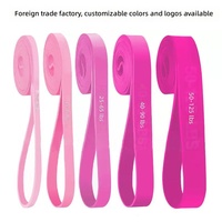 Bandes d'exercice de yoga et de fitness personnalisées avec logo, en caoutchouc élastique TPE durable, pour adultes et enfants, avec couleur personnalisée