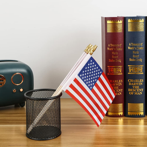 Cờ Cầu Vồng In Hai Mặt Nhiều Màu Giá Rẻ Chất Lượng Cao Cờ Vẫy Tay Mini Bằng Polyester 14X21Cm Cho Tất Cả Các Quốc Gia - Product Image 4