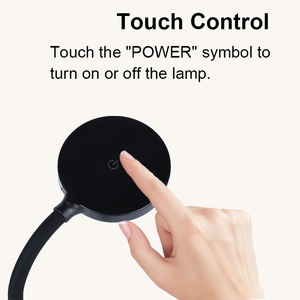 <span class=keywords><strong>Lámpara</strong></span> de Clip Flexible para el cuidado de los ojos compacta de Hotel, abrazadera de lectura para cabecera, <span class=keywords><strong>lámpara</strong></span> de escritorio Led portátil, <span class=keywords><strong>lámpara</strong></span> de noche para mesa de estudio - Product Image 3