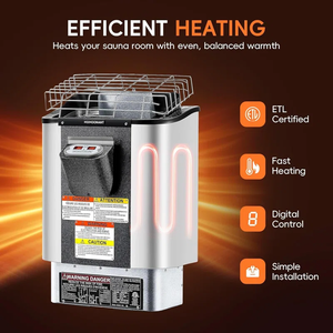 Sauna Exterior Ligera de Montaje Rápido, Sauna de Barril para Desintoxicación, para Jardín - Product Image 3