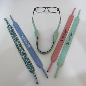 Low MOQ Logo benutzer definierte Sport Neopren Brille Sonnenbrille Hals halter Gurt - Product Image 2