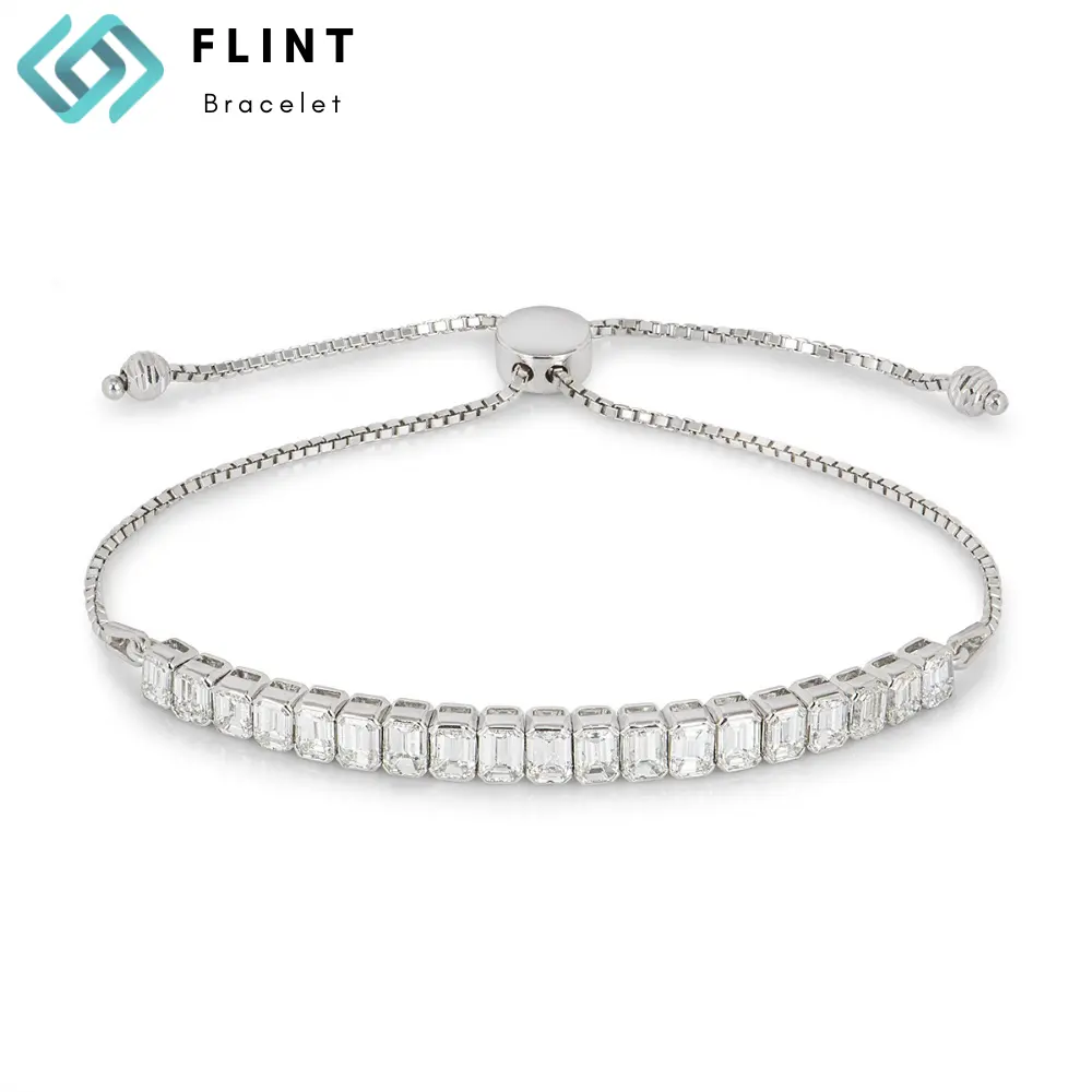 FLINT 2022hot Lab Grown Synthetic Diamond Bracelet IGI GIA certification VVS grade Fashion woman diamond as a gift Discount sale