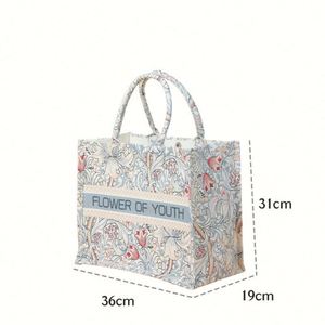 Eco Recycled White Cotton <b>Canvas</b> Market Bulk Shopping <b>Canvas</b> <b>Tote</b> Bag with Holiday Motifs for Valentine's Day - Product Image 1