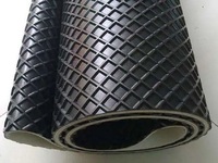 Sabuk Konveyor Karet Pola Industri Kekuatan Tinggi untuk Pengangkutan Biji-bijian dan Semen untuk Penanganan Material Curah