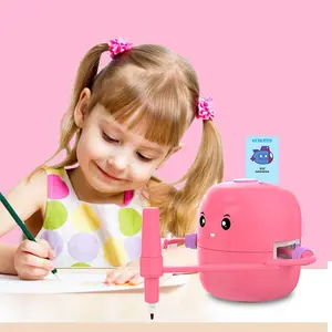 Toys And Games Art For Kids Electronic Drawing Board Painting Set Drawing Robot Machine Kids Educational Toys For Girls