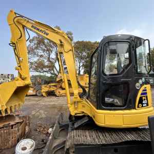 Komatsu มือสองเครื่องขุด PC55mr 4ตันมินิดินเคลื่อนย้ายเครื่องจักรสภาพดีปั๊มกระปุกเกียร์สายพันธุ์ PC35mr PC40 PC50 PC60 PC56 - Product Image 2