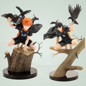 Figura de Anime en Oferta, 2 Diseños, <span class=keywords><strong>Hinata</strong></span> Shoyo, Tobio Kageyama, Figura de Personaje Coleccionable, Modelo de PVC, Estatua - Product Image 2