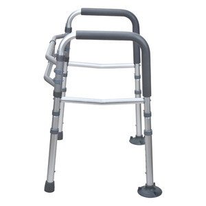 Bathroom Safety <b>Grab</b> Bar Silver Gray Adjustable Height For Elderly Support Rail Home Use Anti Fall Assistance Equipment - Product Image 4