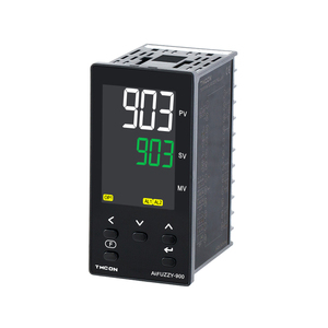 ตัวควบคุมอุณหภูมิแบบดิจิตอล LCD รุ่น AiFUZZY903 ขนาด 48*48 72*72 96*96 48*96 พร้อมเทอร์โมสตัท รองรับสัญญาณอินพุต K J Pt100 และเอาต์พุตรีเลย์ SSR - Product Image 4